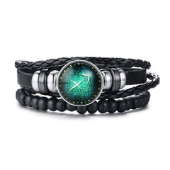Men's Multi-Layer Leather Rope Bracelet