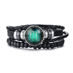 Men's Multi-Layer Leather Rope Bracelet