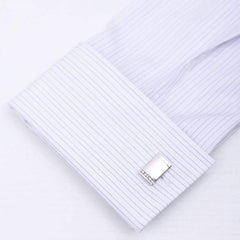 Men's Crystal Line Cufflinks