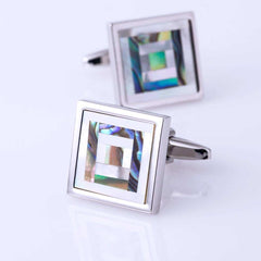 Men's Shell Cufflinks