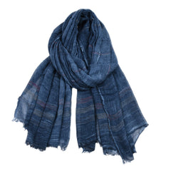 Men's Cotton and Linen Scarf