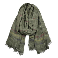 Men's Cotton and Linen Scarf