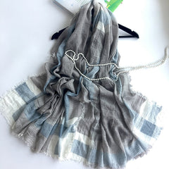 Fashion Plaided Men's Scarf