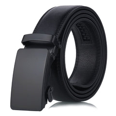 Men's Automatic Buckle Leather Belt
