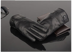 Men's Warm Leather Gloves