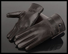 Men's Warm Leather Gloves