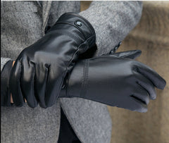 Men's Warm Leather Gloves