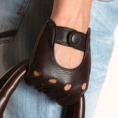 Biker's Half Finger Gloves