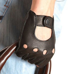 Biker's Half Finger Gloves