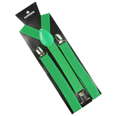 Men's Solid Color Y-Shaped Suspenders