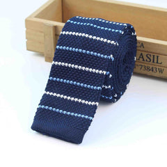 Knitted Striped Men's Ties