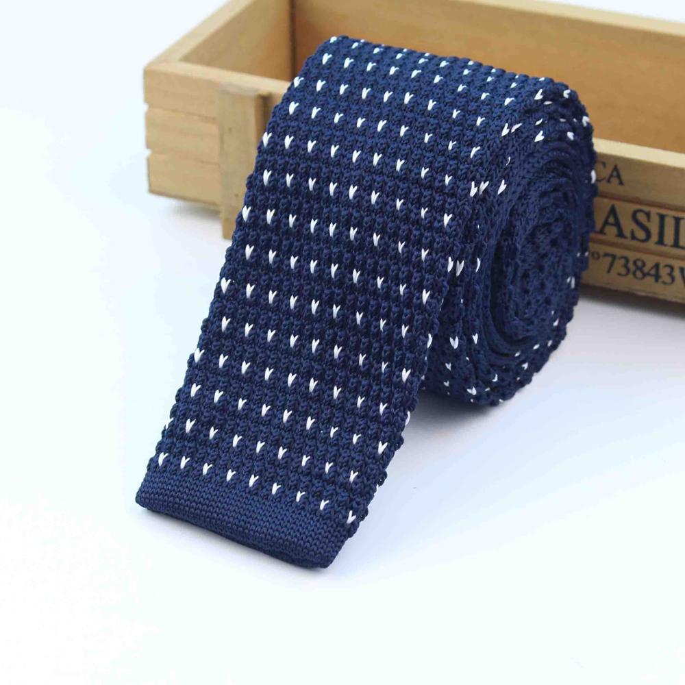 Knitted Striped Men's Ties