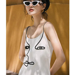 Women's Abstract Art Mini Dress