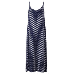 Women's Cami Dot Printed Maxi Dresses
