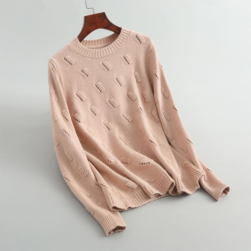 Women's Casual Round Neck Jumper