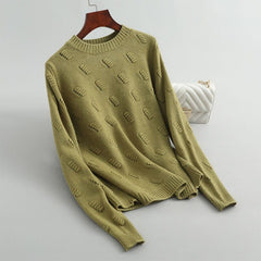 Women's Casual Round Neck Jumper