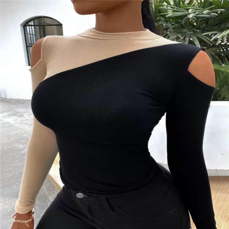 Knitted Long Sleeve Sweater