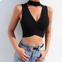 Women's Ribbed Crop Top