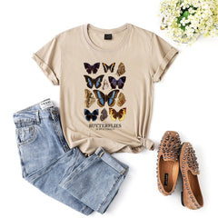 Butterflies In My Stomach Aesthetic Unisex T-Shirt