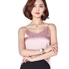 Fashion Summer Silky Women's Tank Top
