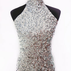 Luxury Sleeveless Sequined Women's Top