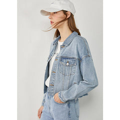 Women's Minimalism Denim Jacket