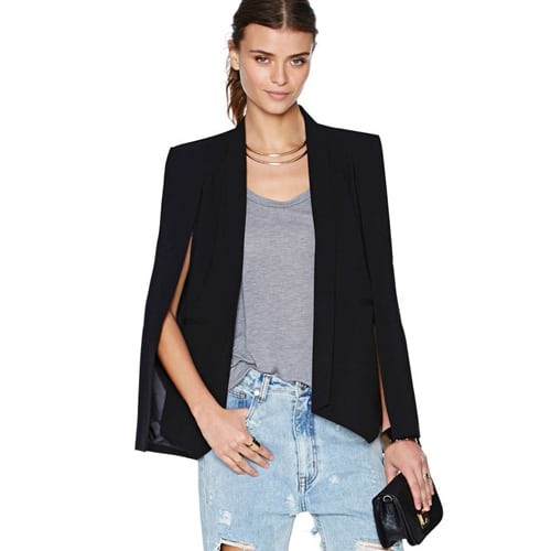 Women's Slit Sleeved Blazer