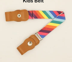 Women's Elastic Belt without Buckle