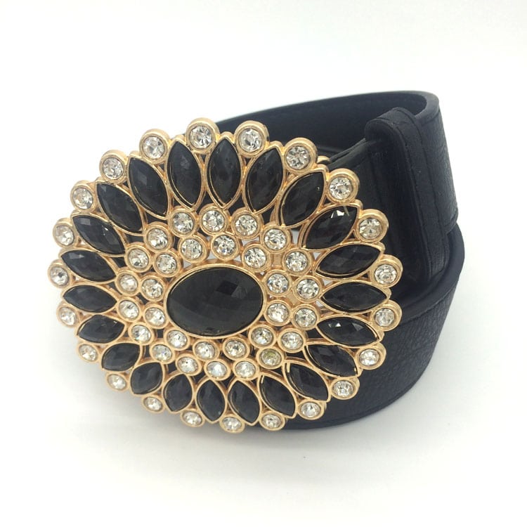 Women's Vintage Gold Waist Belt