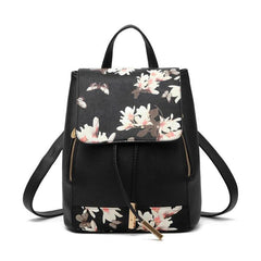 Women's Flowers Print Light Backpack
