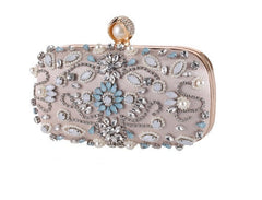 Women's Crystal Beaded Evening Handbag