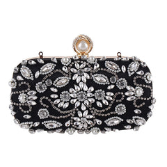 Women's Crystal Beaded Evening Handbag