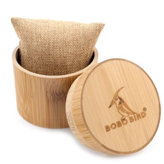 Bamboo Wood Round Case