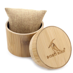 Bamboo Wood Round Case