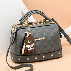Women's Kawaii Design Quilted Handbag