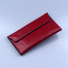 Elegant Women's Slim Leather Wallet