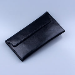 Elegant Women's Slim Leather Wallet