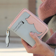 Women's Cute Cat Printed Wallet