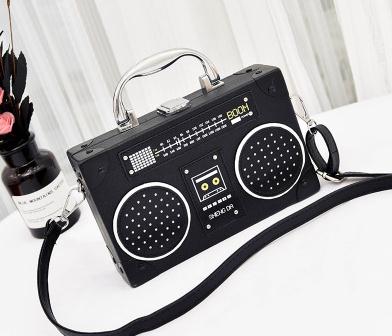 Women's Retro Radio Box  Bag