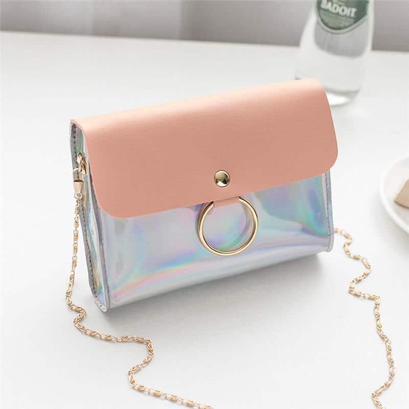 Women's Holographic Mini Crossbody Bag
