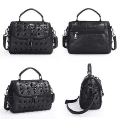 Women's Leather Messenger Bag