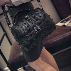 Women's Leather Messenger Bag