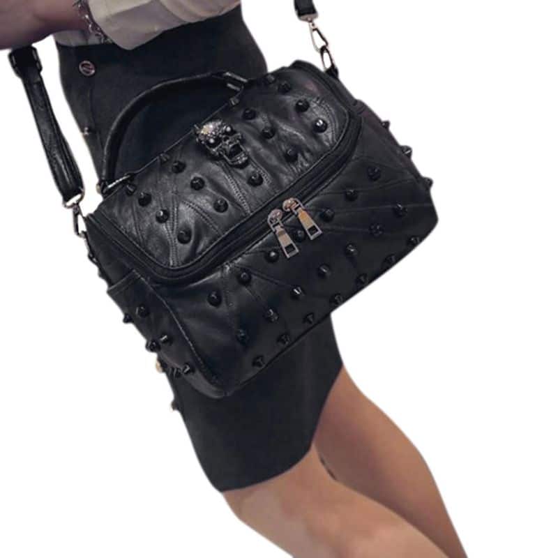 Women's Leather Messenger Bag