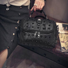 Women's Leather Messenger Bag