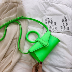 Women's Fluorescent Color Mini  Crossbody Bag