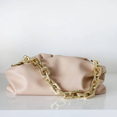 Women's Oversized Chain Shoulder Bag