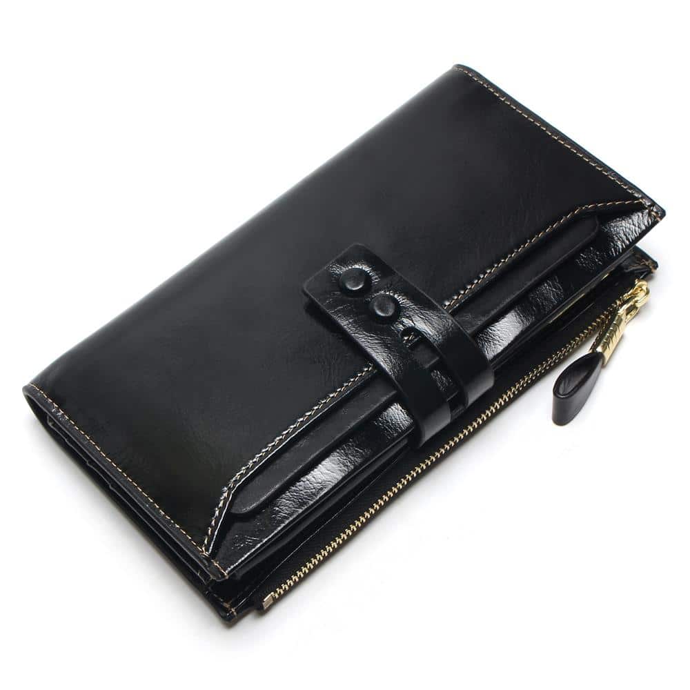 Women's Genuine Leather Clutch Wallet
