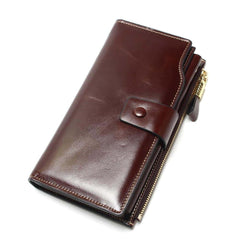 Women's Leather Long Wallet