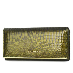 Women's Stylish Long Patent Leather Wallet