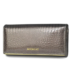 Women's Stylish Long Patent Leather Wallet